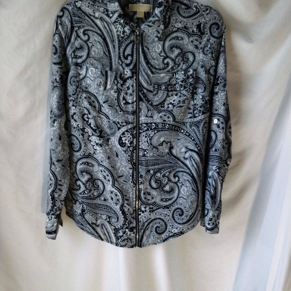 Michael Kors Paisley Print Women's Long Sleve